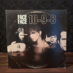 Face to Face 10-9-8 Vinyl Record 1984, Maxi Single Record,American New Wave Band